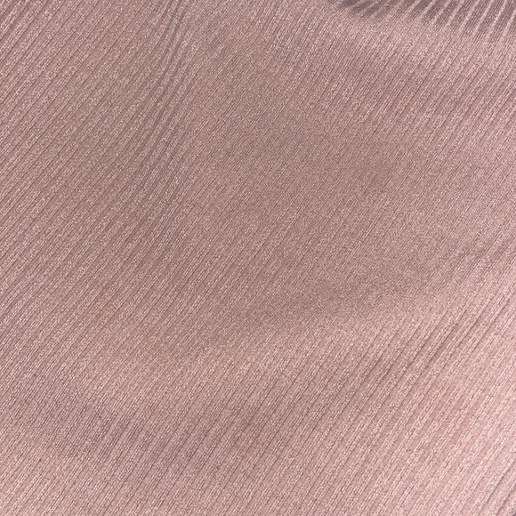 Shein off shoulder  crop top dusty pink - Picture 4 of 4